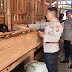 Polres Ponorogo Dukung Ketahanan Pangan,Personil Polsek Slahung Dukung Peternak Kambing